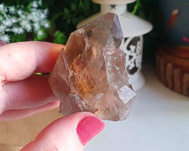 Drusa  de Quartzo Fumê 74g