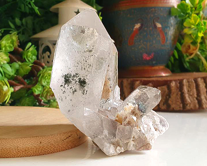 Cristal de  Quartzo Xamã 171g