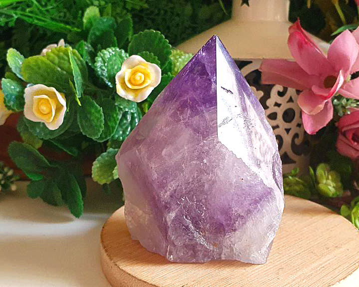 Ponta de Ametista Mandu (RARO) 196g