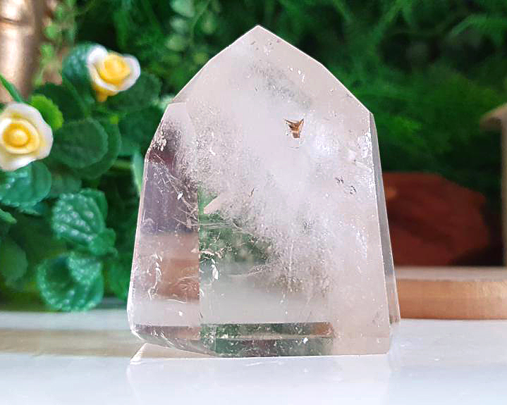 Ponta de Cristal Citrinado  157g