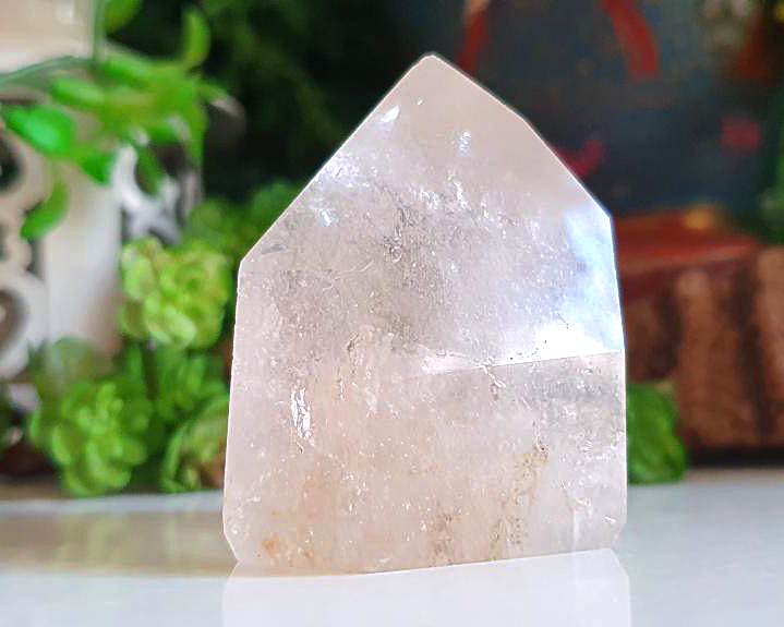 Ponta de Cristal Citrinado 112g