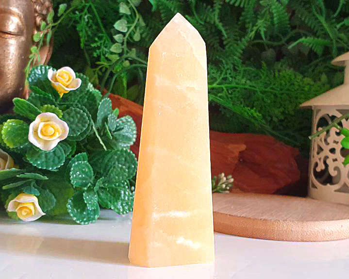 Ponta de Calcita Amarela 116g