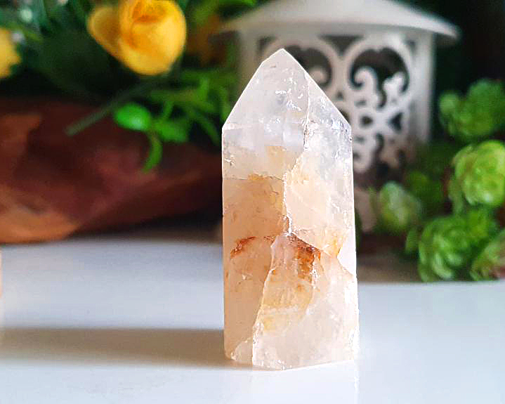 Ponta de  Quartzo Xamã 40g