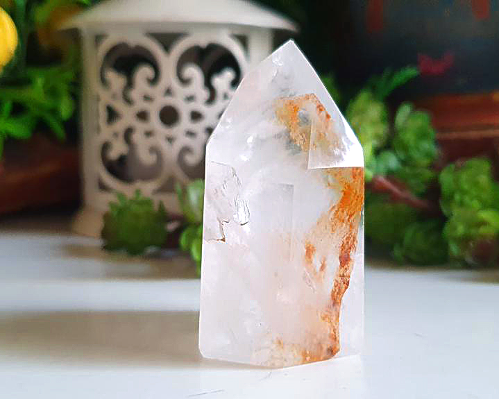 Ponta de  Quartzo Xamã 92g