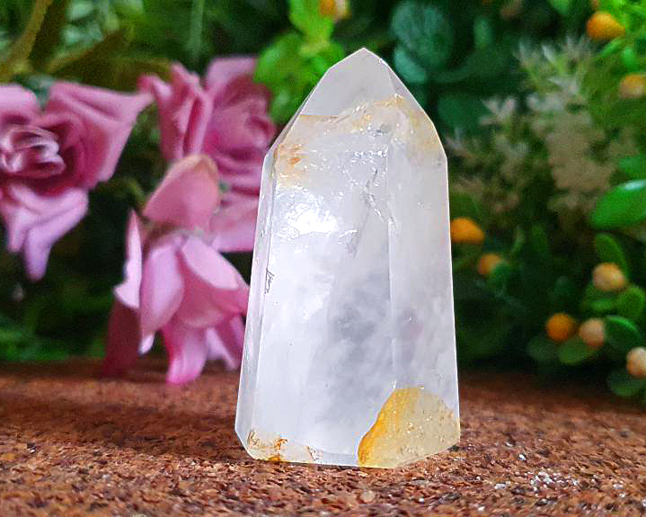 Ponta de  Quartzo Xamã 65g