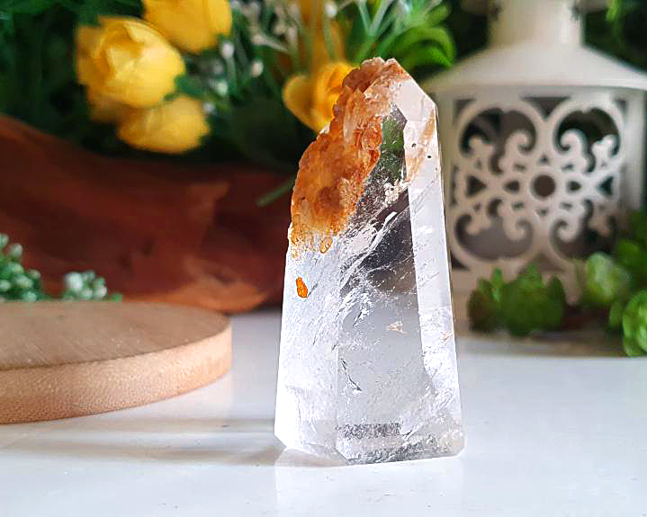 Ponta de  Quartzo Xamã 68g