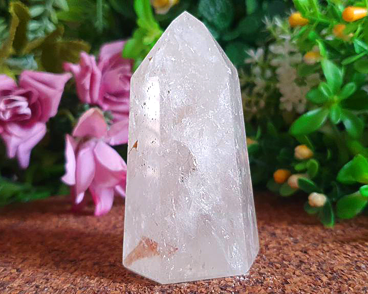 Ponta de  Quartzo Xamã 134g