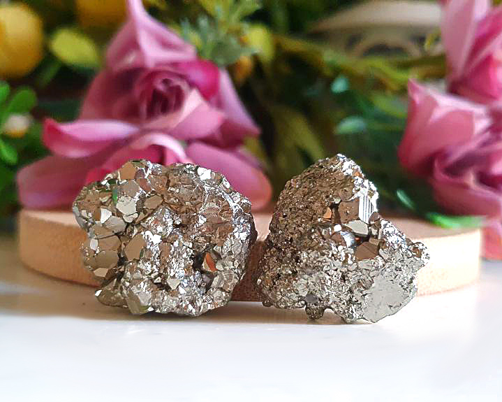 Kit de Pirita Cubica Cristalizada  2 Unidades 35g