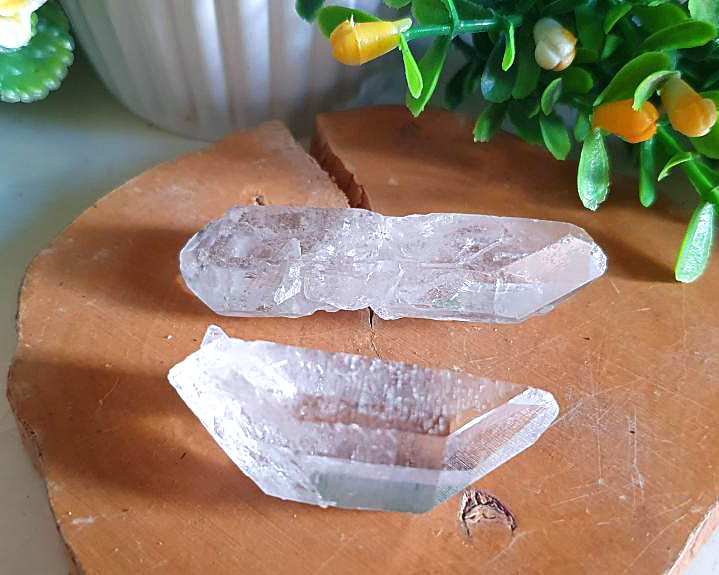 Kit de Cristal Lemúria Biterminado 2 Unidades 27g