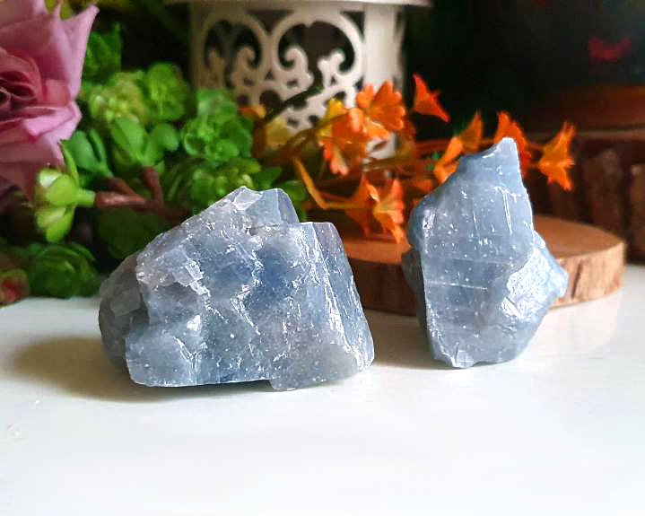 Kit de Calcita Azul Especial (2 unidades) 95g