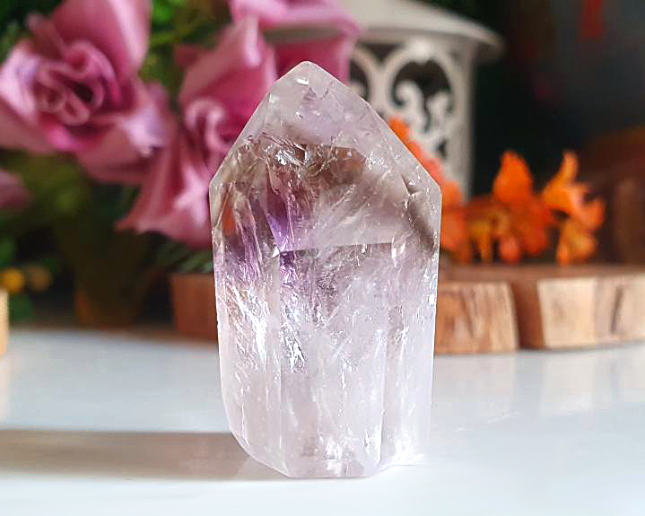 Ponta de Ametista Fantasma (RARO) 17g