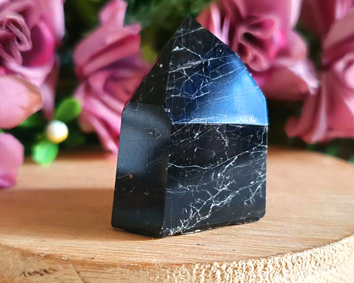 Ponta de Turmalina Negra 36g