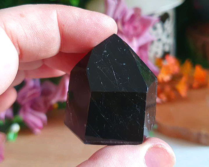 Ponta de Turmalina Negra 43g