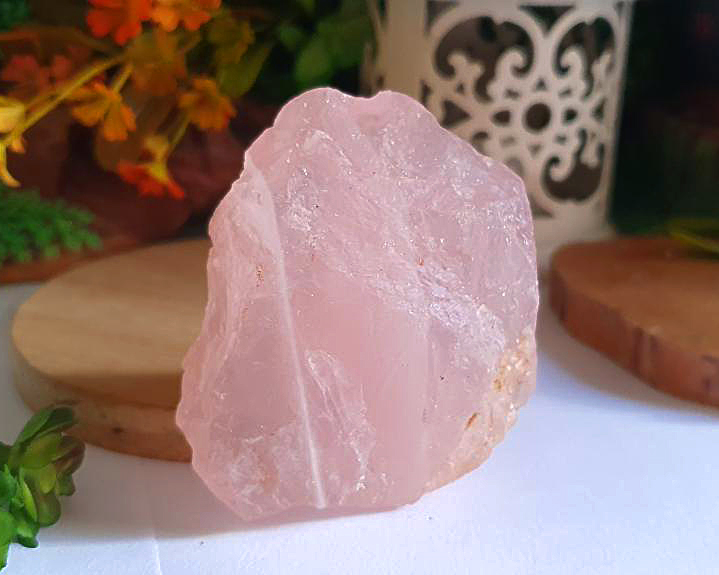 Quartzo Rosa Bruto Especial 162g