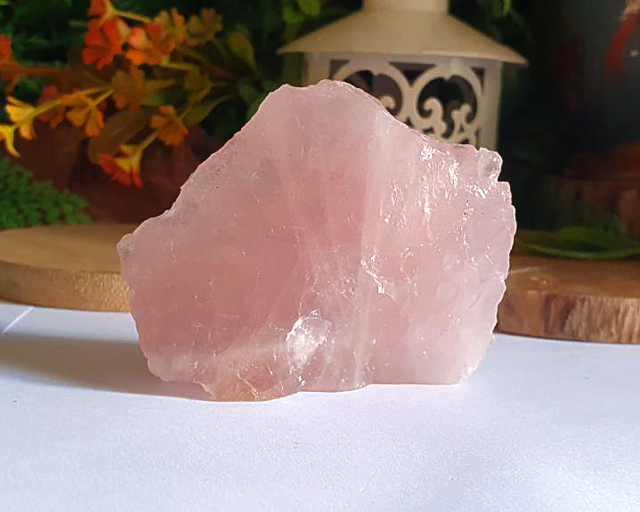 Quartzo Rosa Bruto Especial 120g