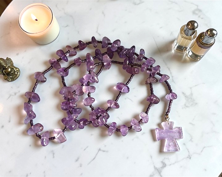 Rosário de Ametista Especial