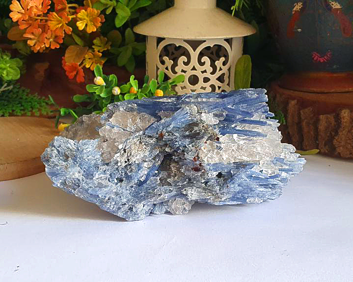 Cianita Azul  Cristalizada 444g