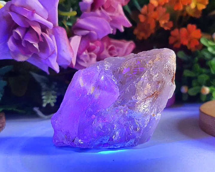 Cristal Powelite (Brilha na Luz Negra UV) RARO