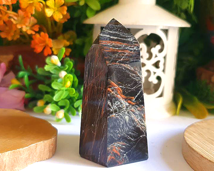 Ponta de Turmalina Negra 132g