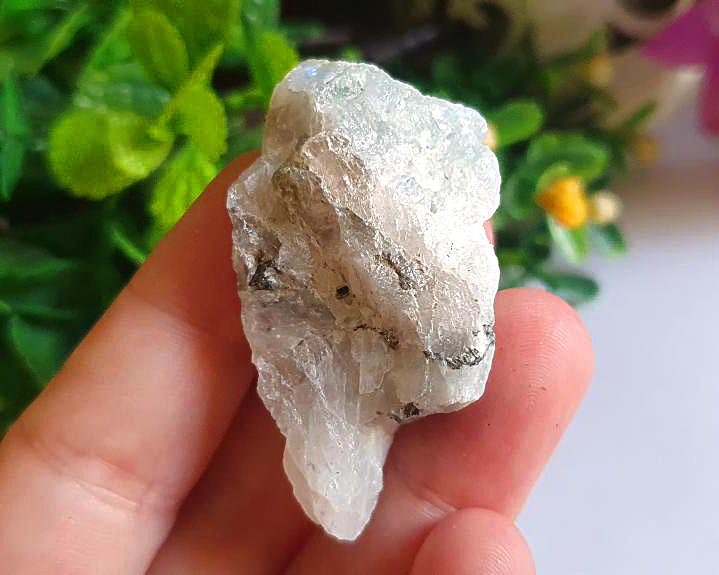 Pedra da Lua Bruta Iridescente  28g