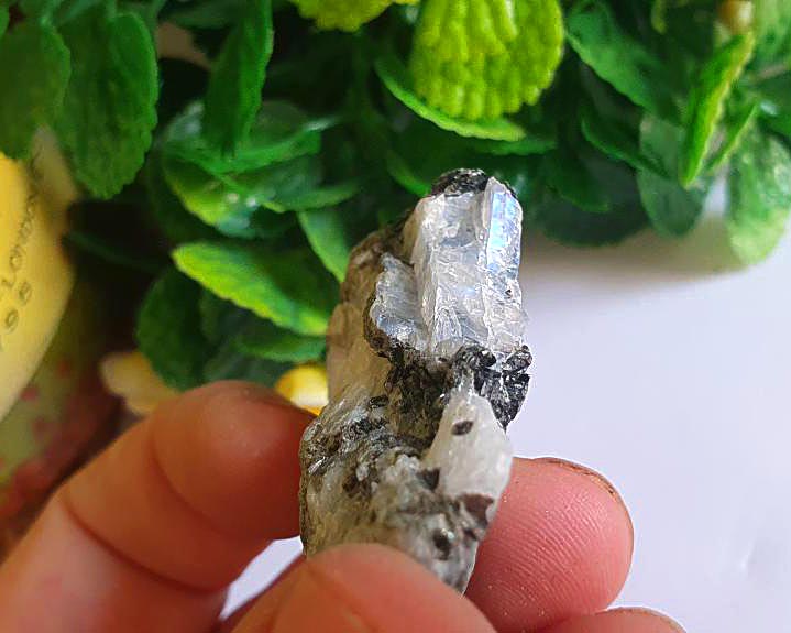 Pedra da Lua Bruta Iridescente 32g