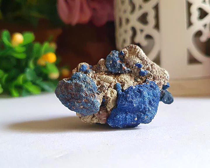 Azurita na Matriz 19g