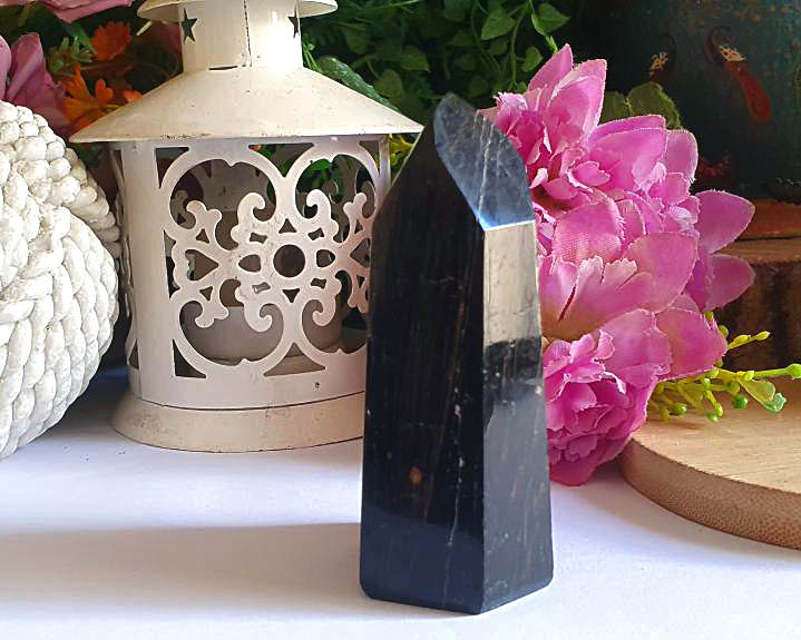 Ponta de Turmalina Negra 119g