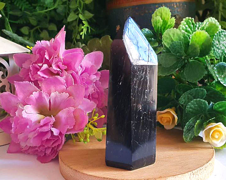 Ponta de Turmalina Negra 104g