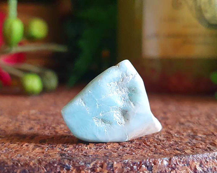 Larimar Cristalizada Polida 5g