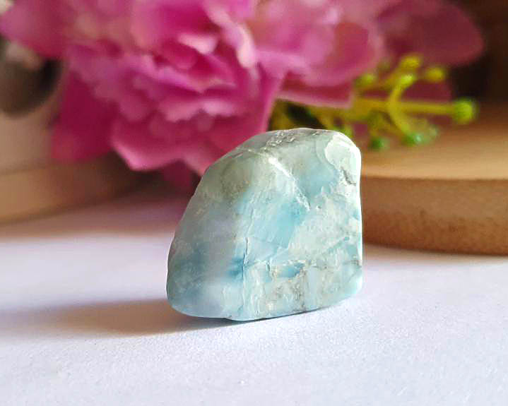 Larimar Cristalizada Polida 8g