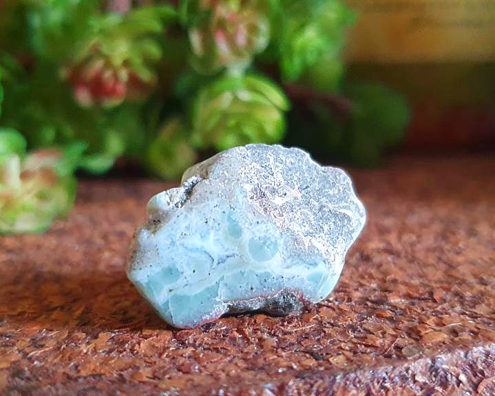 Larimar Cristalizada Polida 7g
