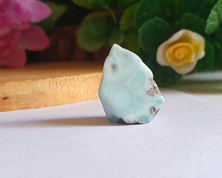 Larimar Cristalizada Polida 4g