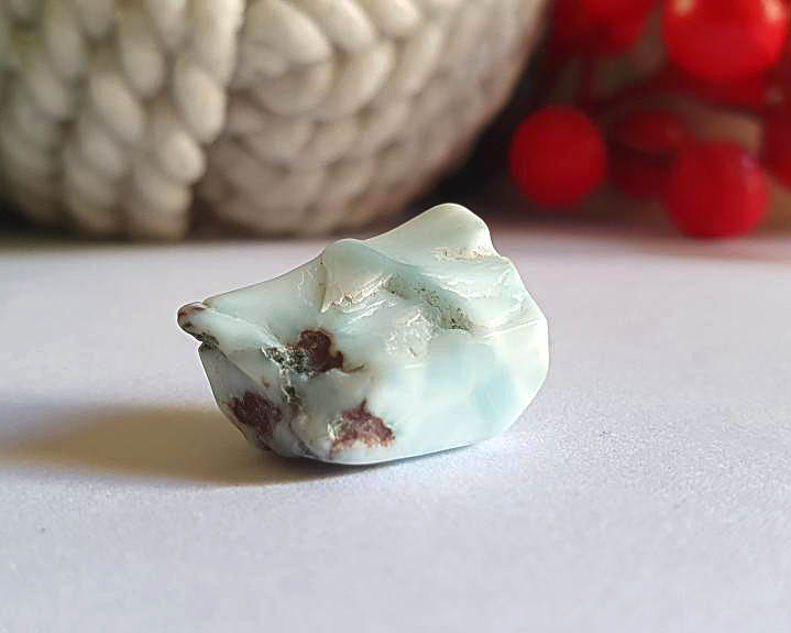 Larimar Cristalizada Polida 4g