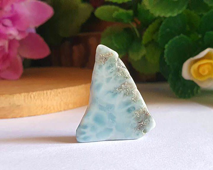 Larimar Cristalizada Polida 6g