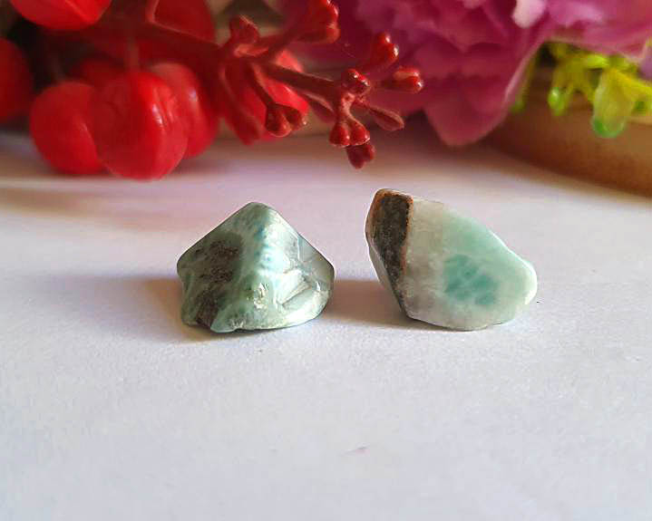 Kit Larimar Cristalizada Polida 6g