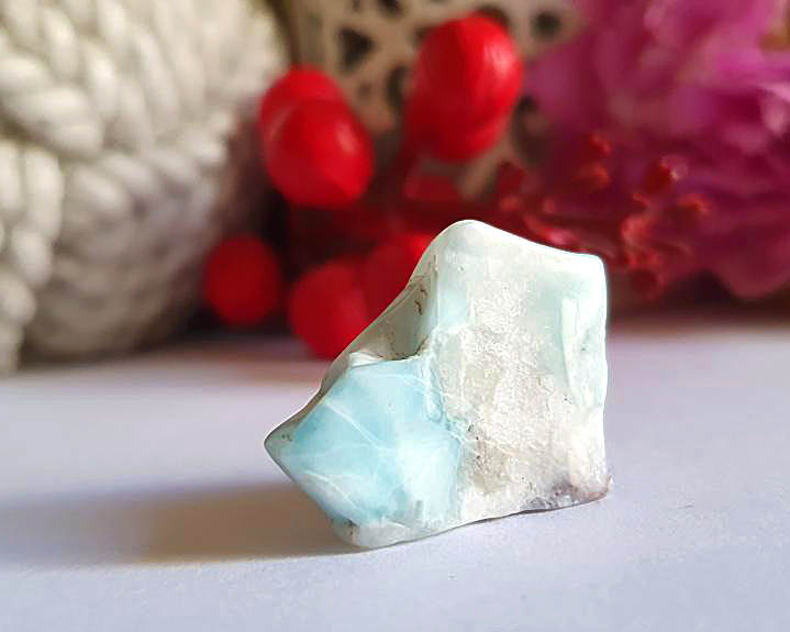 Kit Larimar Cristalizada Polida 8g