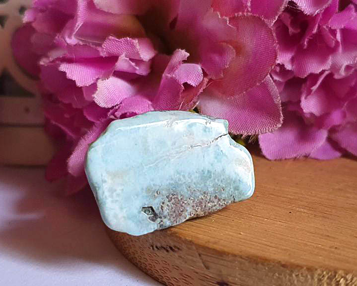Larimar Cristalizada Polida 6g