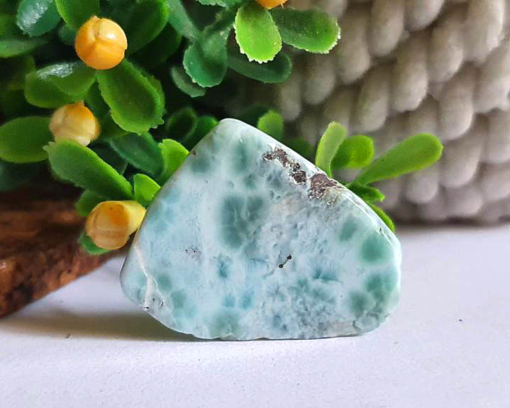 Larimar Cristalizada Polida 6g
