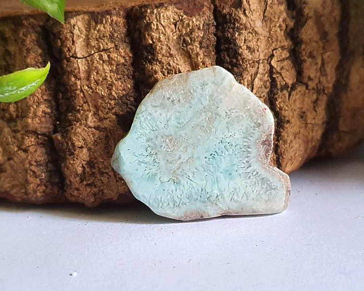 Larimar Cristalizada Polida 8g