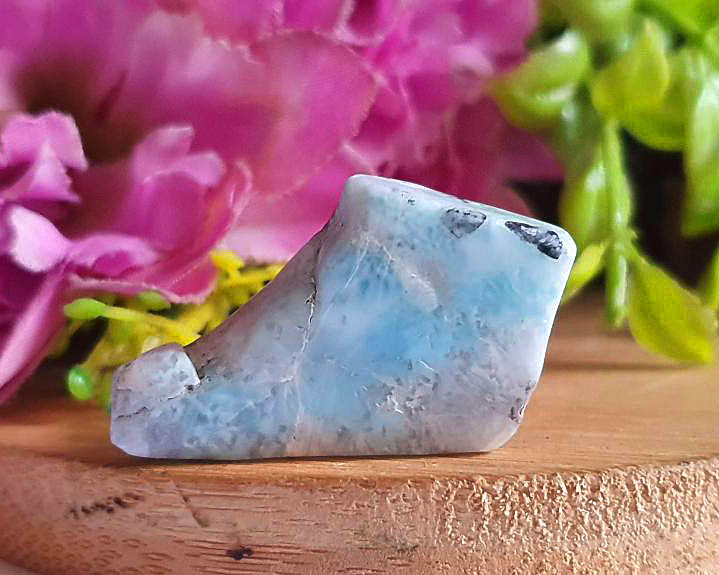 Larimar Cristalizada Polida 8g