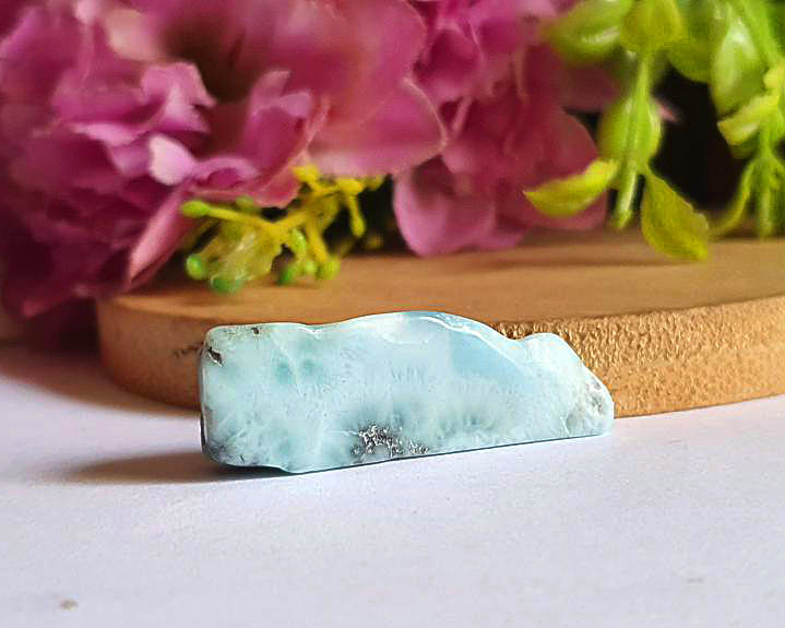 Larimar Cristalizada Polida 8g