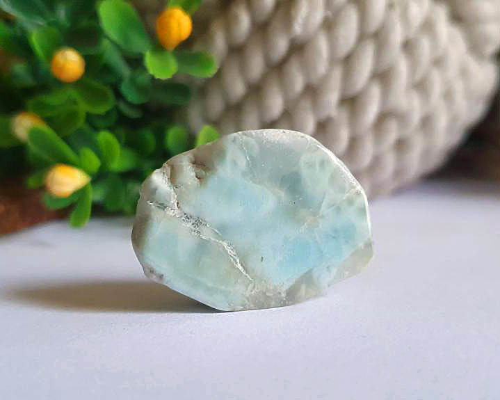 Larimar Cristalizada Polida 9g