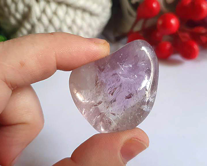 Ametista Fantasma Polida 30g