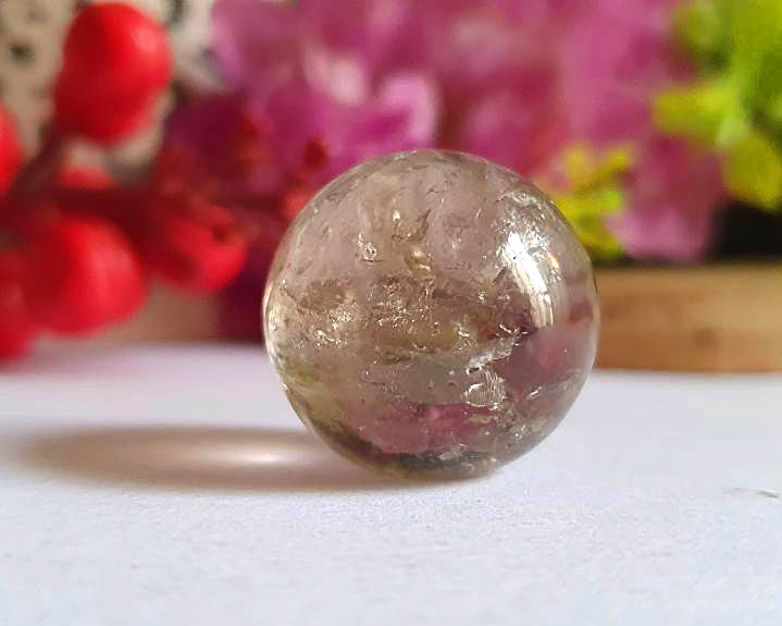 Esfera  de Quartzo Fumê 16g