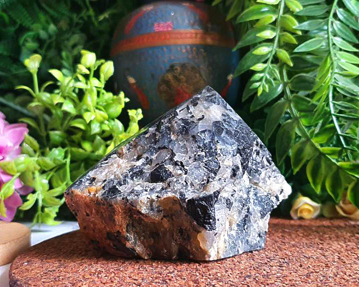 Ponta de Turmalina Negra 449g