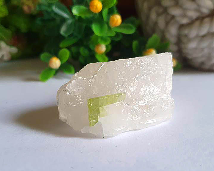 Turmalina Verde na Matriz 45g