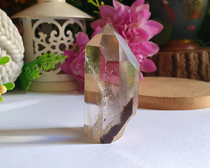 Cristal de Quartzo Xamã 78g
