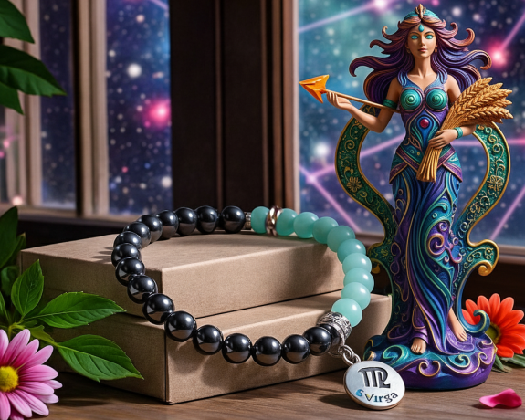 Pulseira Pedras do Signo de Virgem 