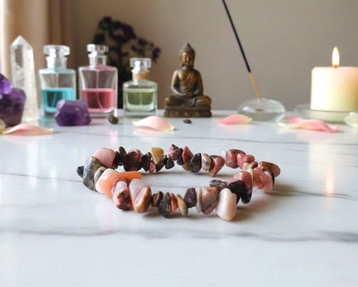 Pulseira de Rodonita