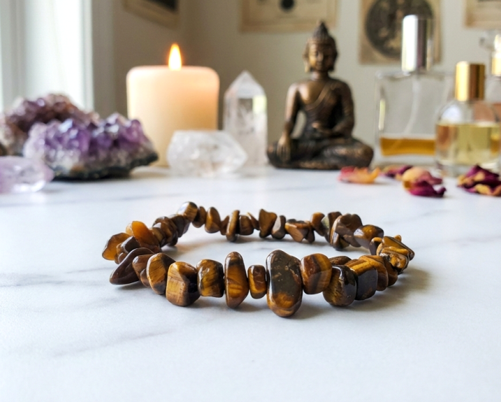 Pulseira de Olho de Tigre